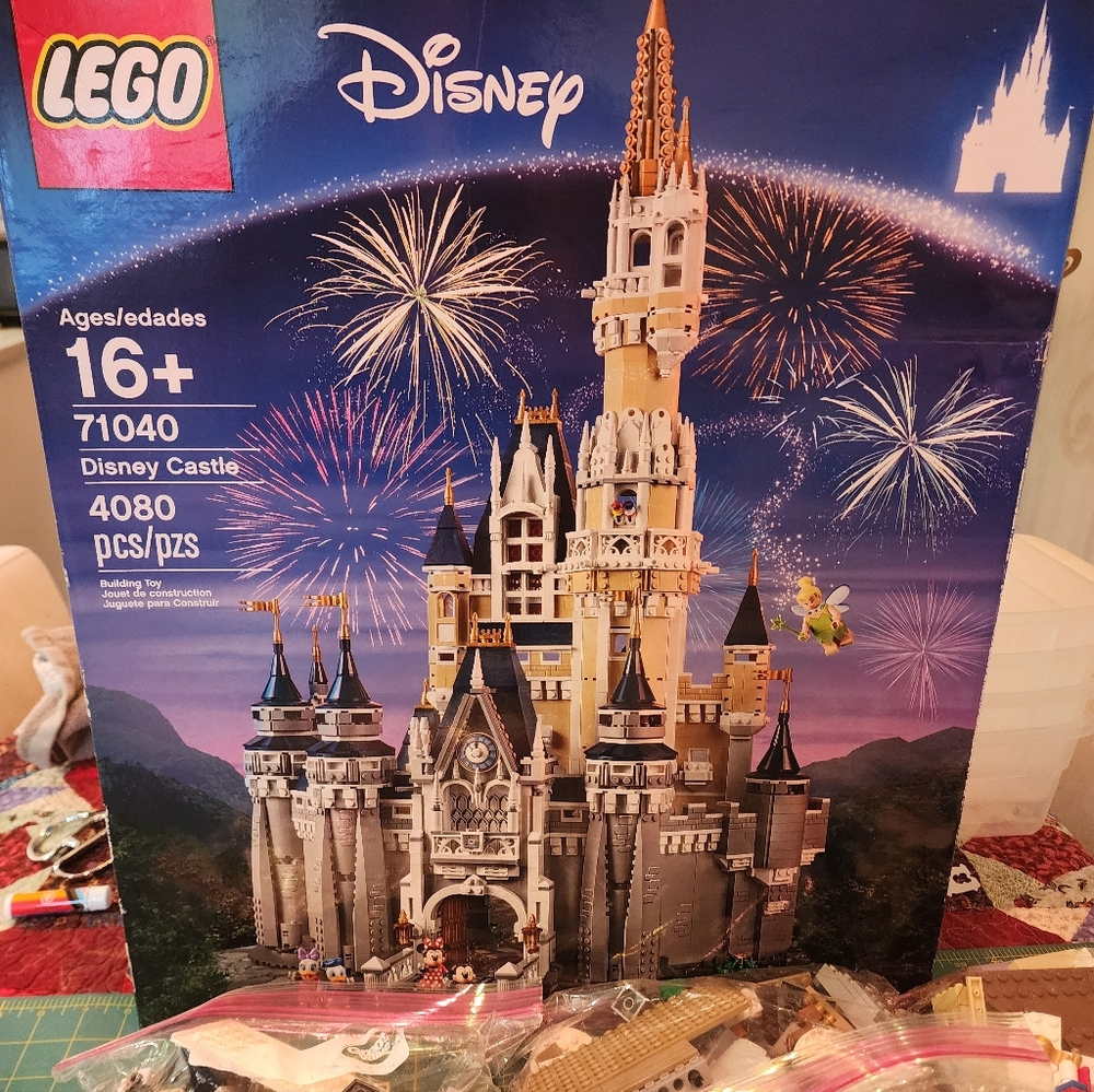 LEGO Disney Castle Set - 71040 Retired Complete- Preowned